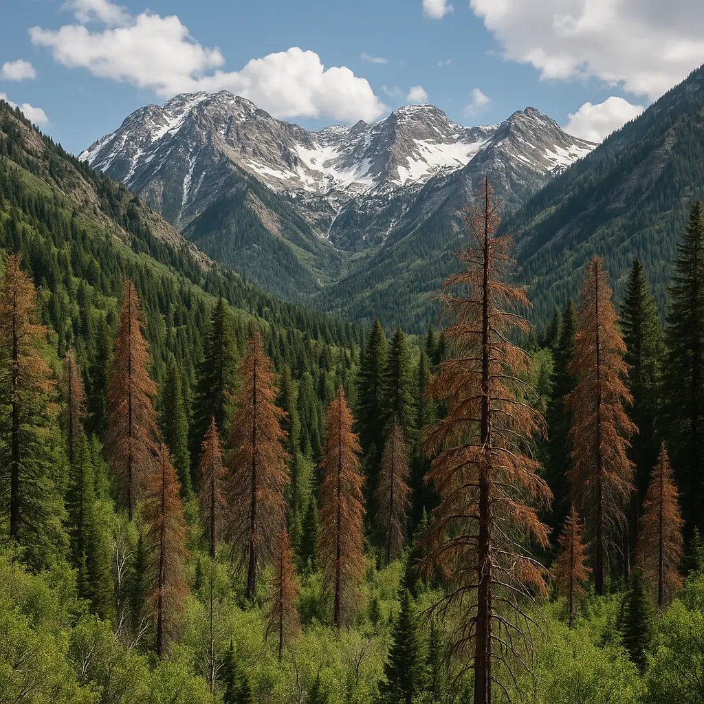 Mountain Pine Beetles in Northern Utah: How Warmer Winters Are Fueling an Outbreak in 2025 1 pine tree health