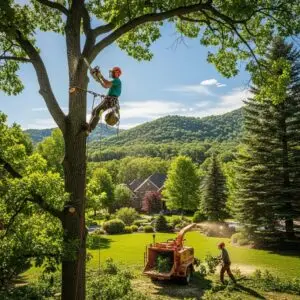 North Ogden Pleasant View tree trimming for mountain view preservation